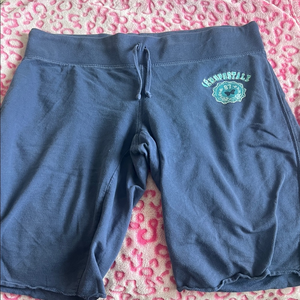 Aeropostale navy blue capris